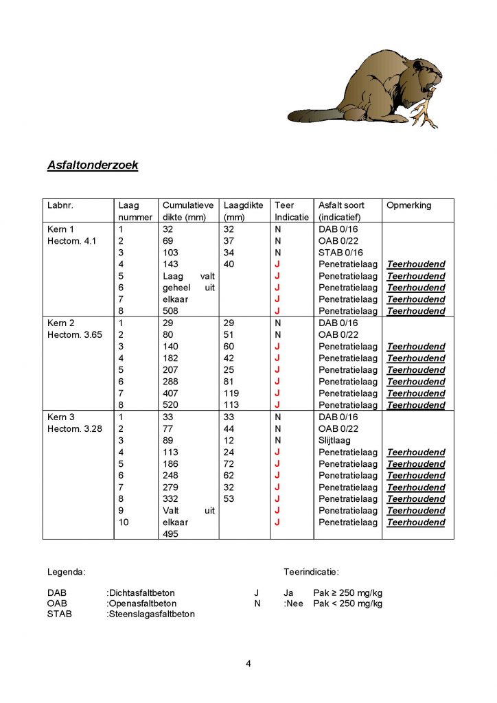 Voorbeeldrapport - Teeronderzoek